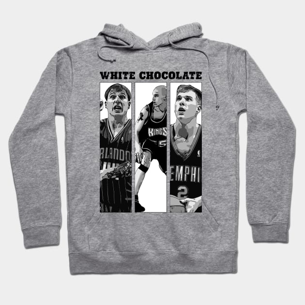 Jason Williams Basketball Hoodie by Playful Creatives